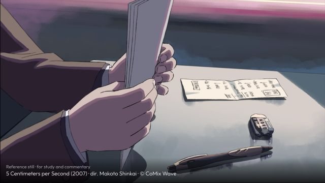 5 Centimeters per Second still