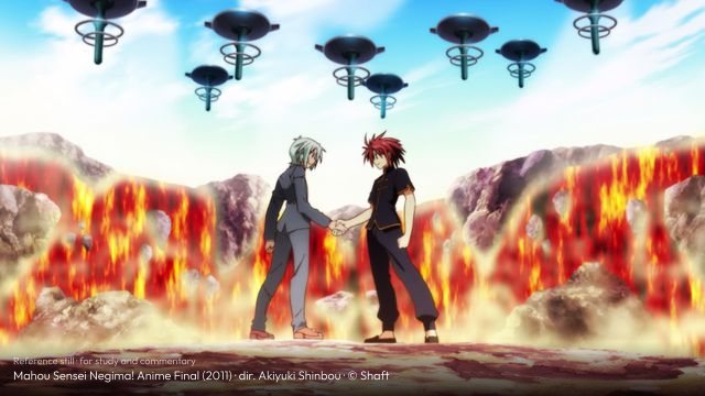Mahou Sensei Negima! Anime Final still