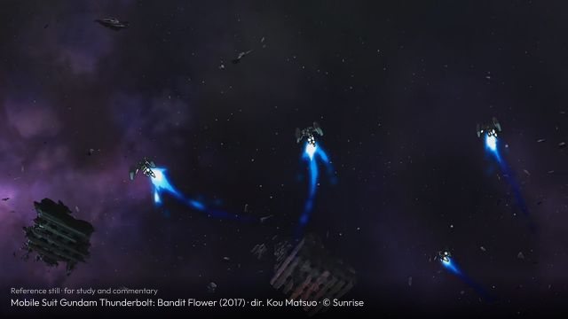 Mobile Suit Gundam Thunderbolt: Bandit Flower still