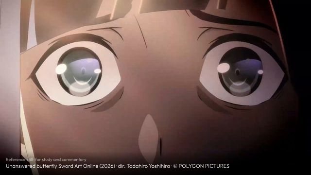 Unanswered butterfly Sword Art Online still